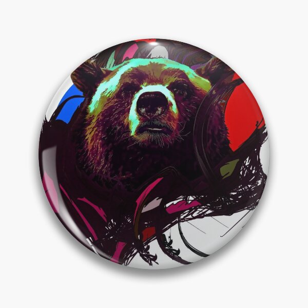 Item preview, Suspicious Grizzly Bear designed and sold by valeta5.