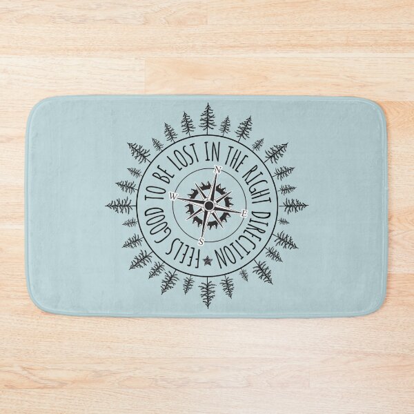 Item preview, Feels good to be lost in the right direction designed and sold by BohoHiker.