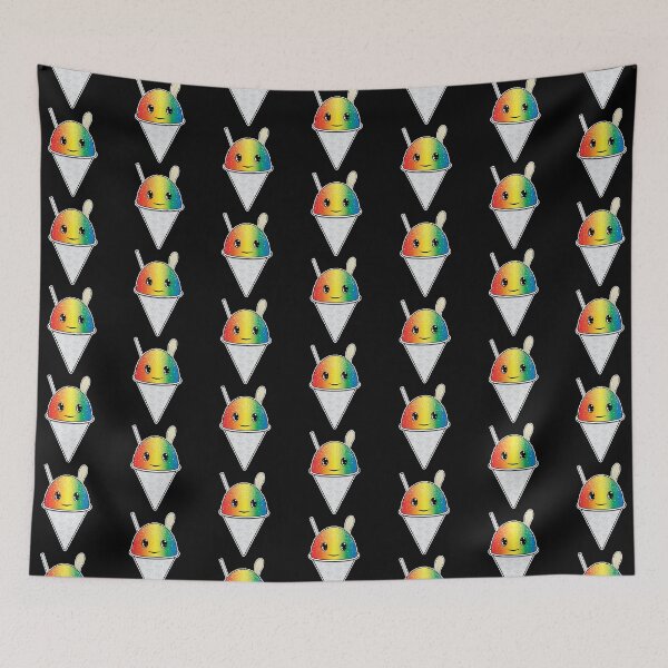 Item preview, Hawaiian Shave Ice Kawaii Rainbow Shaka Hawaii Beach designed and sold by Reeks808.