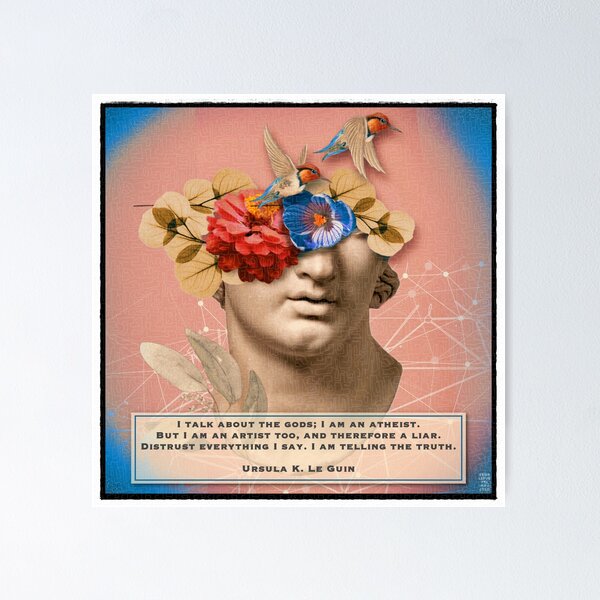 Item preview, Le Guin on Apollo, the Gods, and Truth designed and sold by orionlodubyal.