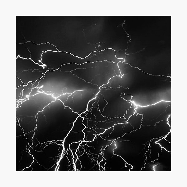 Lightning Photographic Print