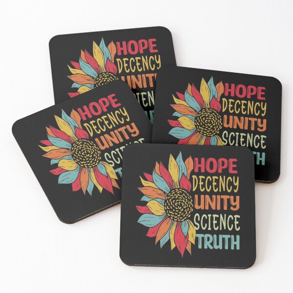 Item preview, HOPE UNITY DECENCY SCIENCE TRUTH KAMALA HARRIS  designed and sold by MagicBoutique.