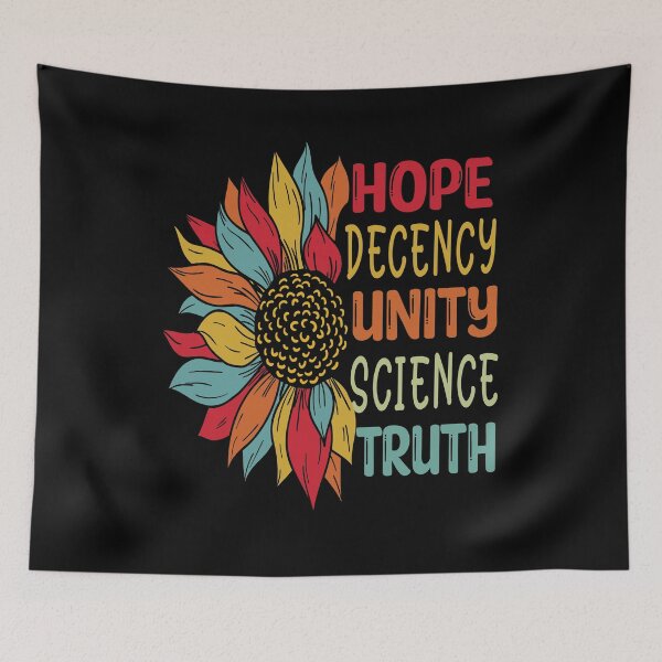 Item preview, HOPE UNITY DECENCY SCIENCE TRUTH KAMALA HARRIS  designed and sold by MagicBoutique.