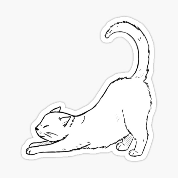 Artikel-Vorschau von Katzenskizze, designt und verkauft von Milanicole.