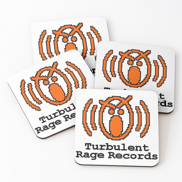 Item preview, Turbulent Rage Records: Screamer Logo (Black Font) designed and sold by Jessie Slamwhorella.