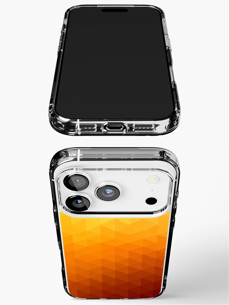 Thumbnail 3 of 5, iPhone Case, Abstract Triangle Geometric Pattern designed and sold by KammilDesigns.