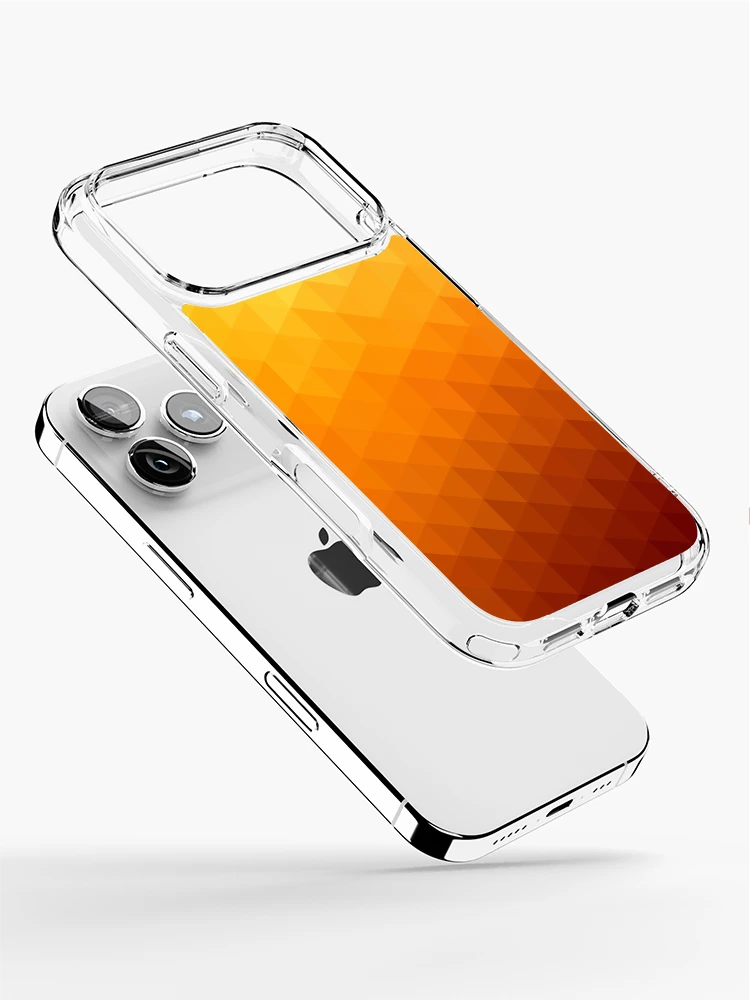 Thumbnail 2 of 5, iPhone Case, Abstract Triangle Geometric Pattern designed and sold by KammilDesigns.