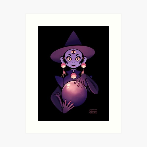 Crystal Ball Art Print