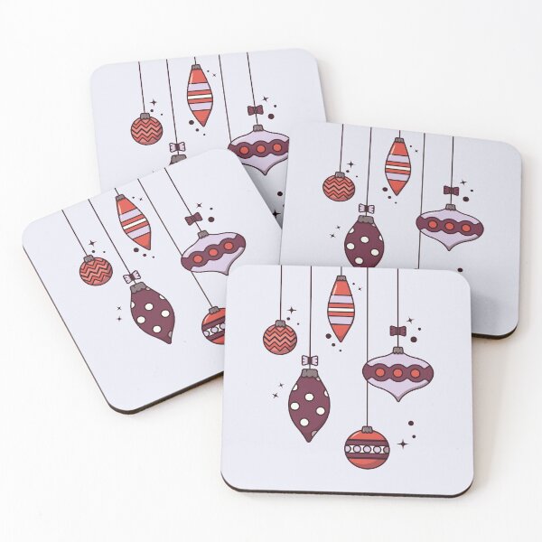 Item preview, Colorful Christmas Ornaments designed and sold by OgyDesign.