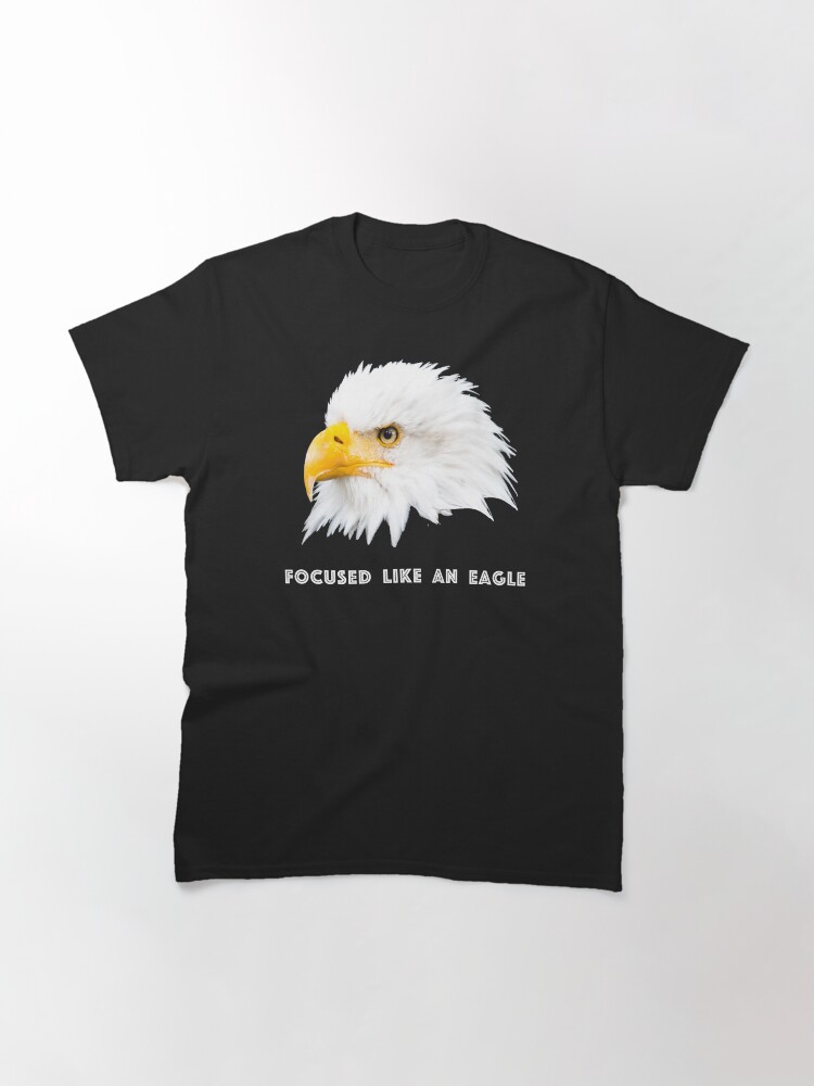 Thumbnail 3 von 7, Classic T-Shirt, Weißkopfseeadler designt und verkauft von Igelchen.