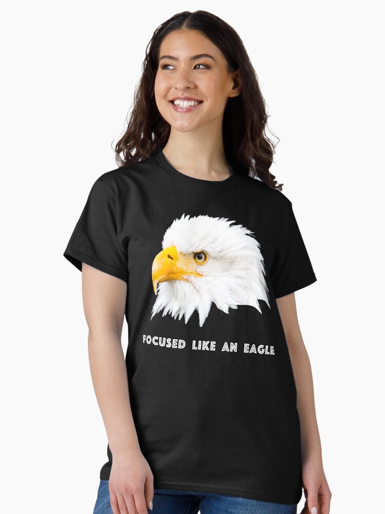 Thumbnail 1 von 7, Classic T-Shirt, Weißkopfseeadler designt und verkauft von Igelchen.