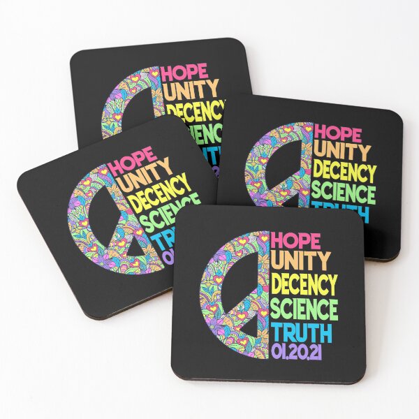 Item preview, HOPE UNITY DECENCY SCIENCE TRUTH KAMALA HARRIS  designed and sold by MagicBoutique.