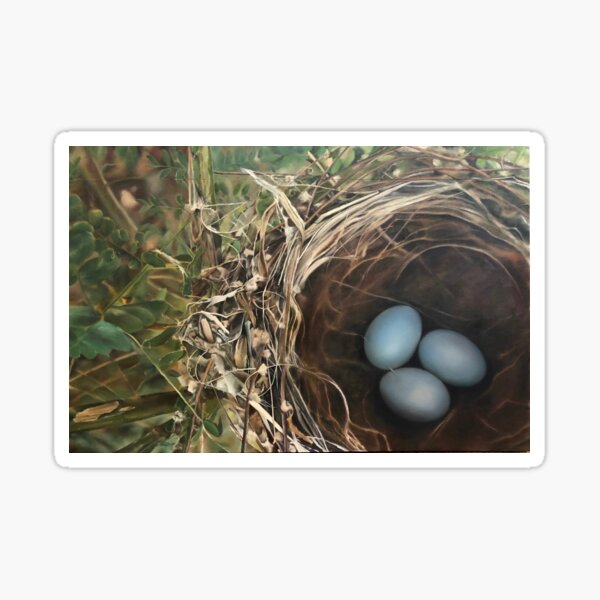 Grosbeak Nursery Sticker