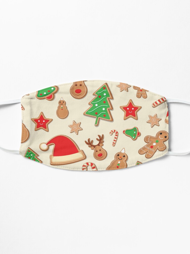 Alternative Ansicht von Weihnachten ist da. Maske