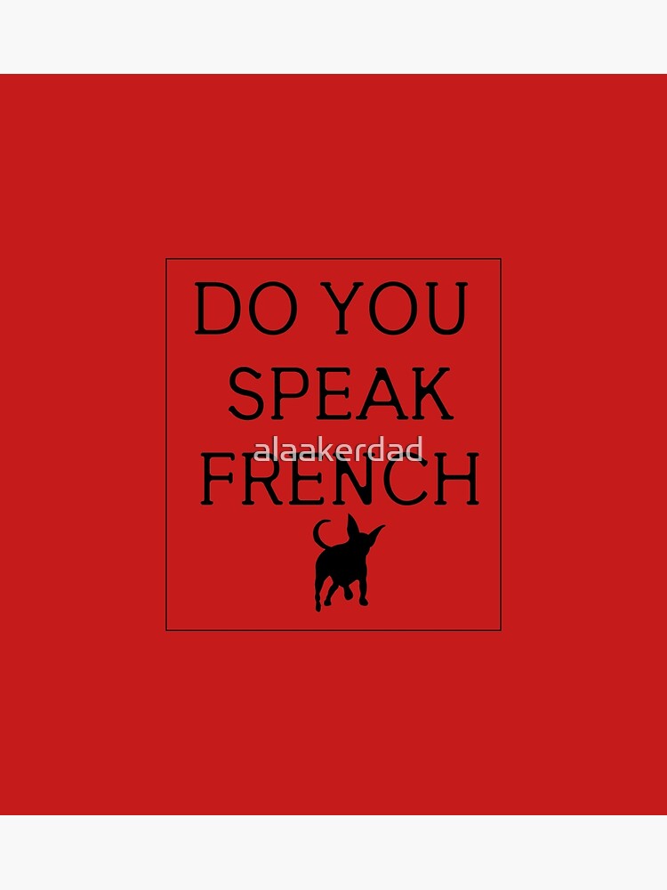 Discover Do You speak French Premium Matte Vertical Poster
