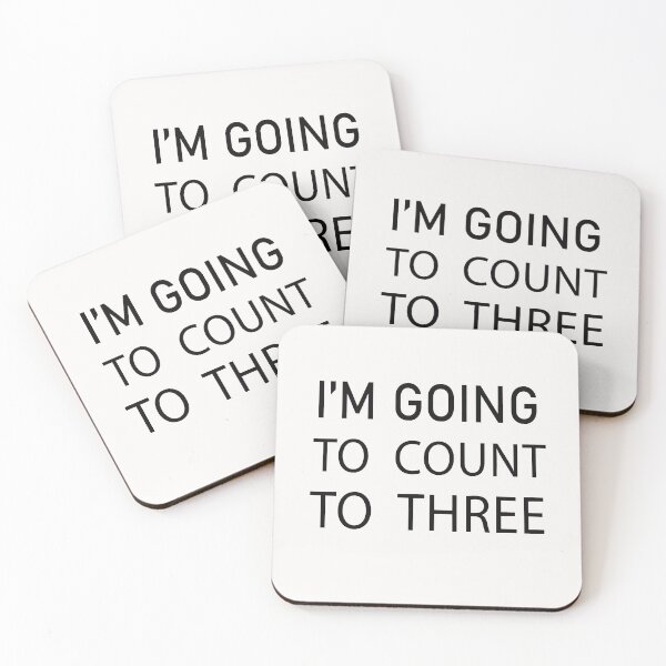 Item preview, i'm going to count to three,mothers day gift designed and sold by makoul.
