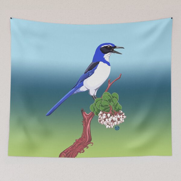 Item preview, Island Scrub-Jay designed and sold by BennuBirdy.