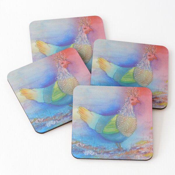 Item preview, Colourful Chicken designed and sold by FrancesArt.