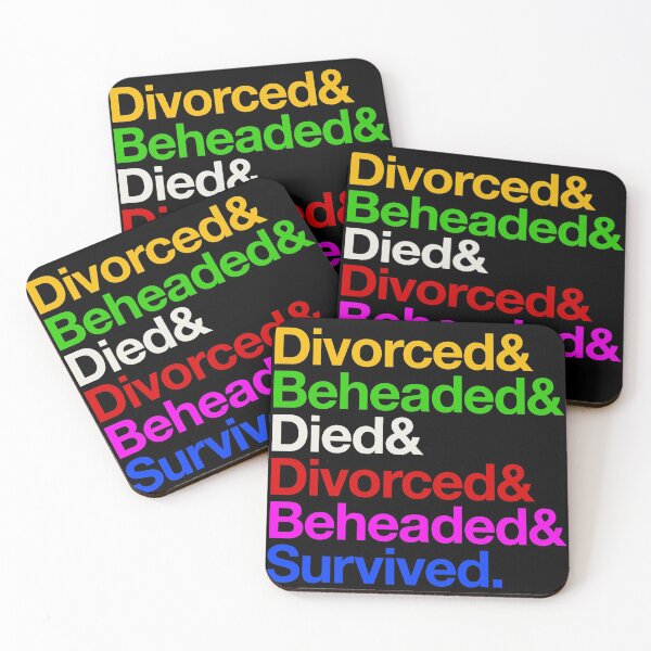 Item preview, Divorced, Beheaded, Died, Divorced, Beheaded, Survived Ampersand- Six: The Musical - Multicolor designed and sold by undercoverlover.