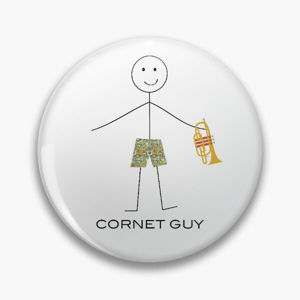 Item preview, Funny Mens Cornet Design designed and sold by whyitsme.