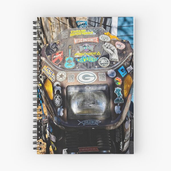 Item preview, Motobike with Stickers - Front View designed and sold by StevenRalserPhoto.