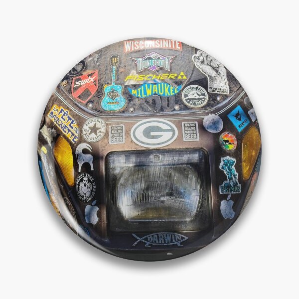 Item preview, Motobike with Stickers - Front View designed and sold by StevenRalserPhoto.