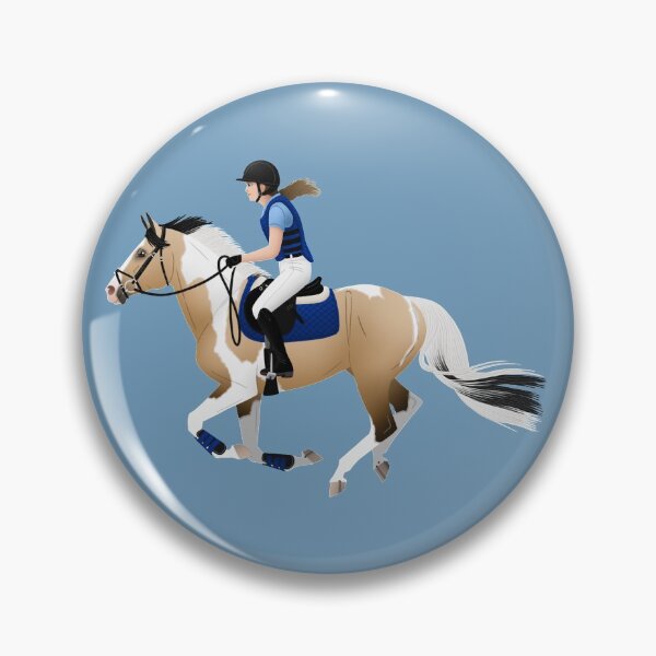 Item preview, Buckskin Paint Cross Country Horse - Equine Rampaige designed and sold by equinerampaige.