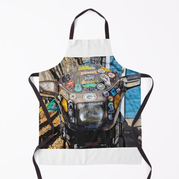 Item preview, Motobike with Stickers - Front View designed and sold by StevenRalserPhoto.