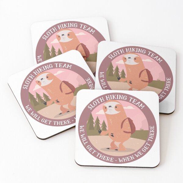 Item preview, Sloth hike hiker mountaineer gift designed and sold by carlos-ideas.