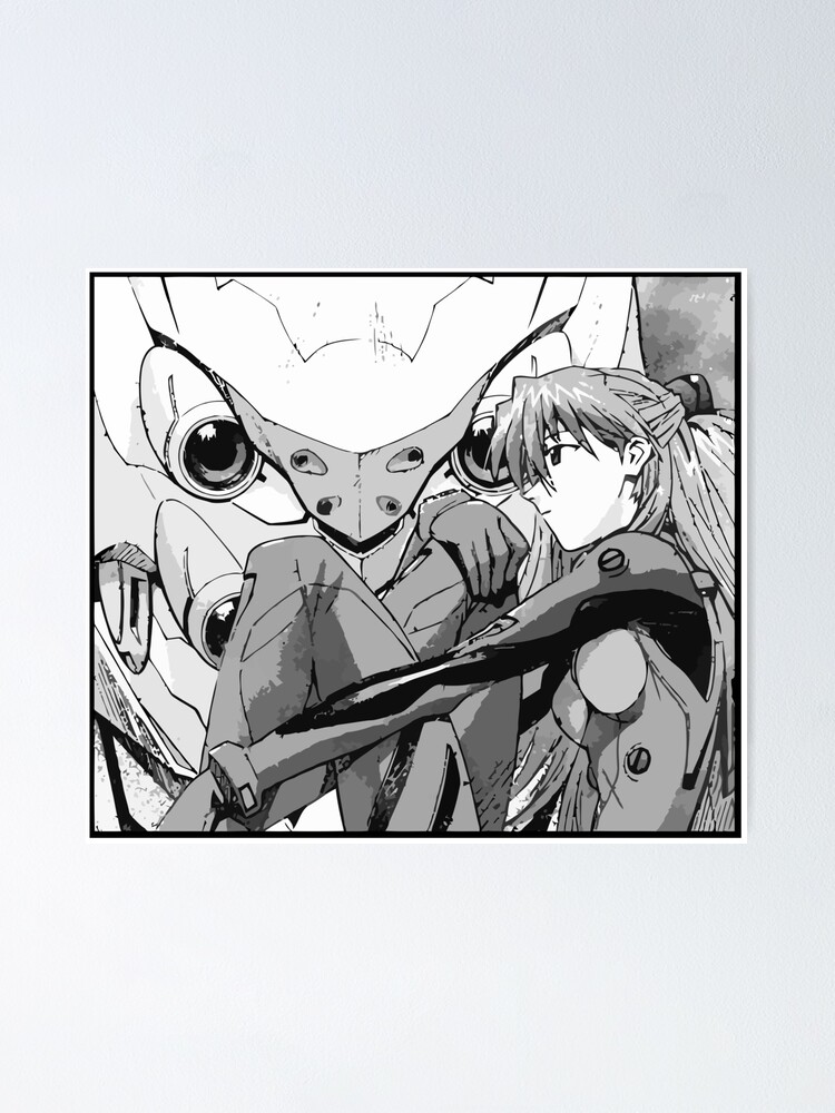 Asuka Panel Poster By Theanimefactory Redbubble