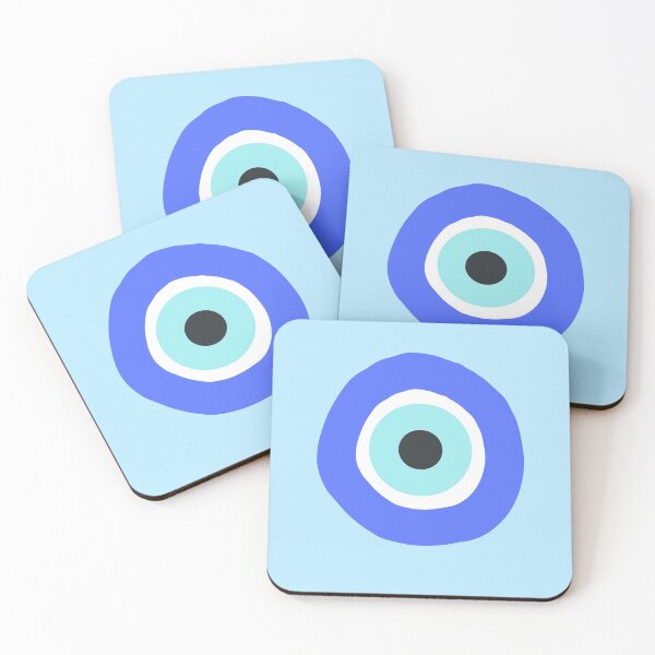 Item preview, Mediterranean Blue Evil Eye designed and sold by TheEyeAmongUs.