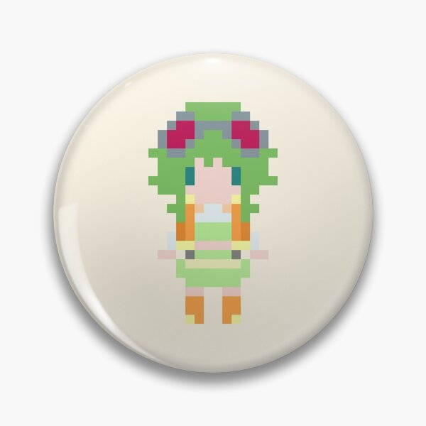 Item preview, Diseño de píxel "GUMI" de VOCALOID 3 Megpoid designed and sold by celestrai.