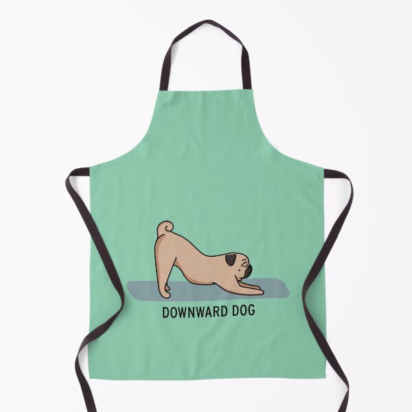 Item preview, A Pugs Guide to Yoga - Downward Dog designed and sold by FabiolaSantos.