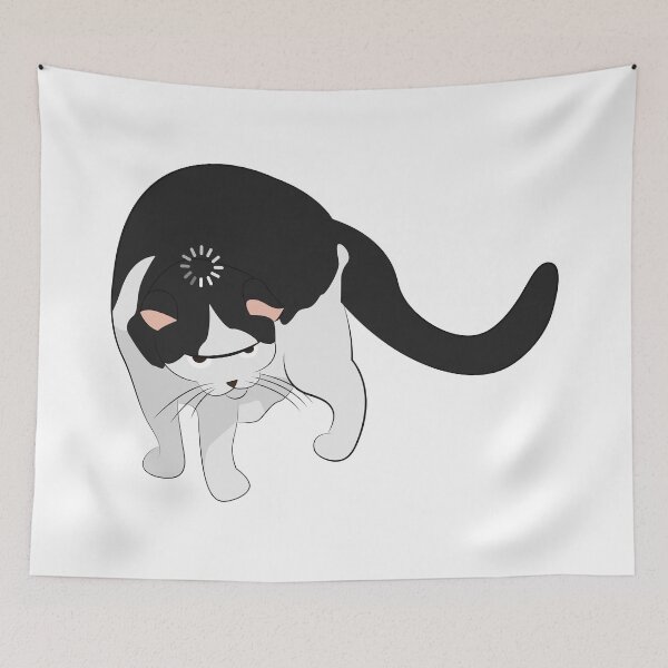 Artikelvorschau, Katze denkt Meme entworfen und verkauft von Migi-Desu.