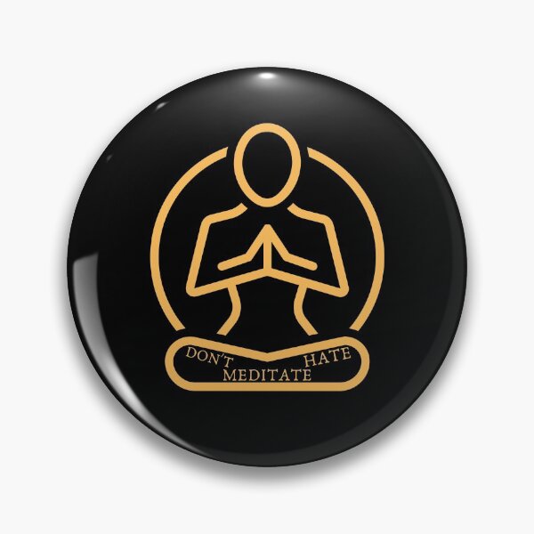 Item preview, Dont Hate Meditate designed and sold by TrendKing.