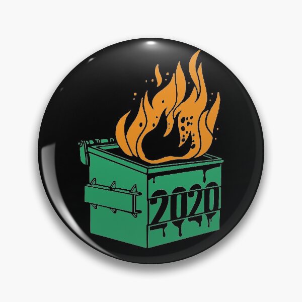 Item preview, Dumpster Fire 2020  designed and sold by Funny Tee.