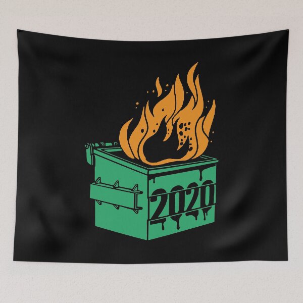 Item preview, Dumpster Fire 2020  designed and sold by Funny Tee.