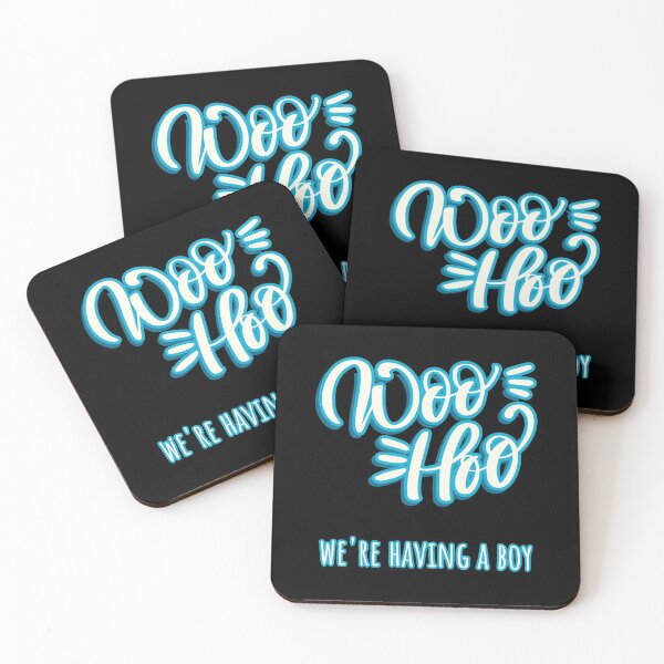 Item preview, Gender Reveal, Woo Hoo We're Having a Boy! designed and sold by sableandshadow.