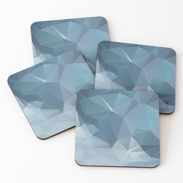 Item preview, Icy Polygon Geometric Pattern designed and sold by KammilDesigns.