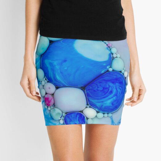 Bubbles Art Demeter Mini Skirt