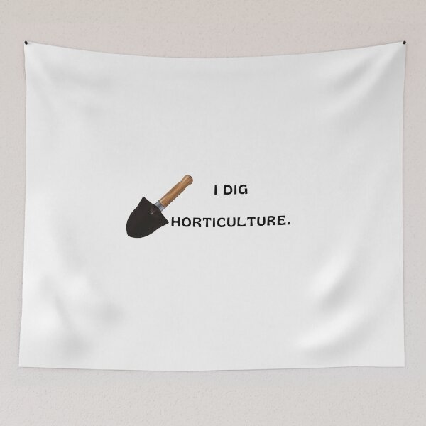 Item preview, I dig horticulture - horticulturist Love Gardening Funny Design Farming Gardener Farmer Growing Vegetables Hydroponics Vegan Roses Plant Herbalist Hemp designed and sold by CJCTEES.