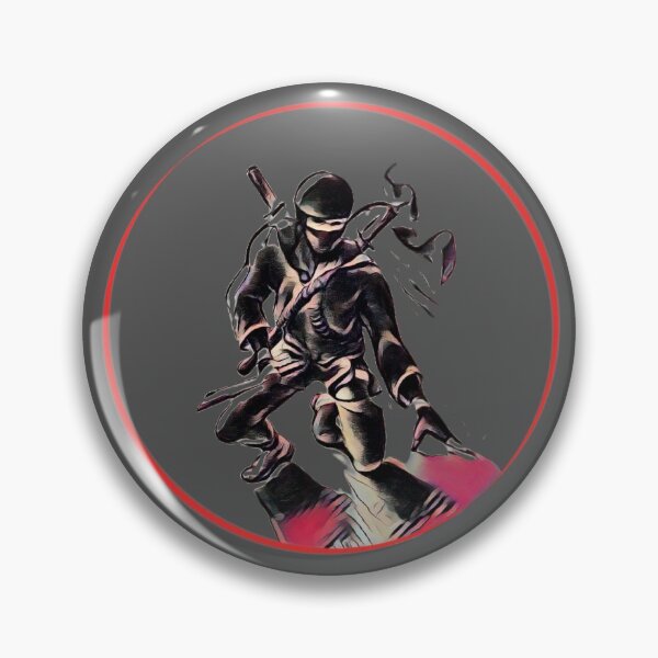 Item preview, Red Circle Warrior Spirit Ninja  designed and sold by Warrior  Spirit.