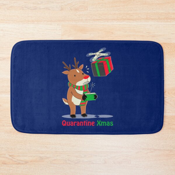Item preview, Cute Funny Reindeer Quarantine Christmas Drone Remote Gift Present Delivery designed and sold by UrTops.