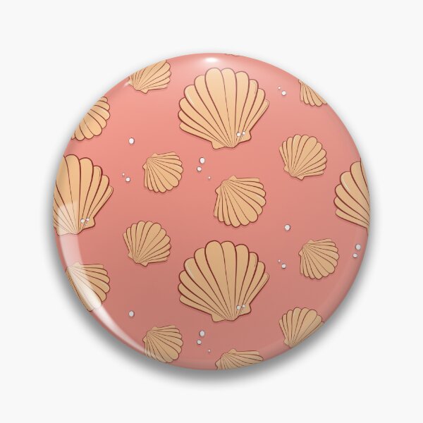 Item preview, Seashells mollusk pattern  designed and sold by Milatoo.
