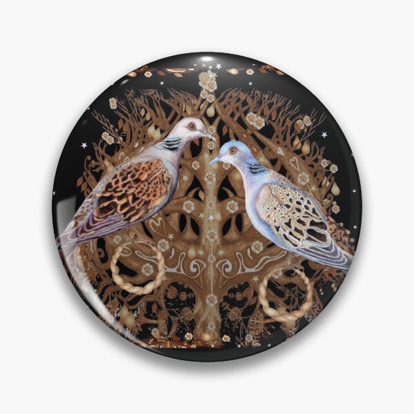 Item preview, Two Turtle Doves designed and sold by nocturne-design.