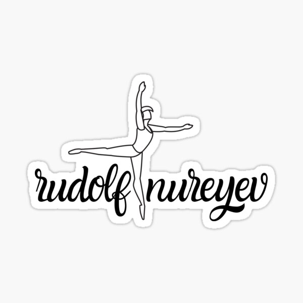 Rudolf Nureyev ballet legend Sticker