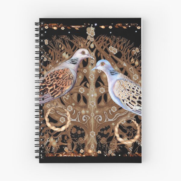 Item preview, Two Turtle Doves designed and sold by nocturne-design.