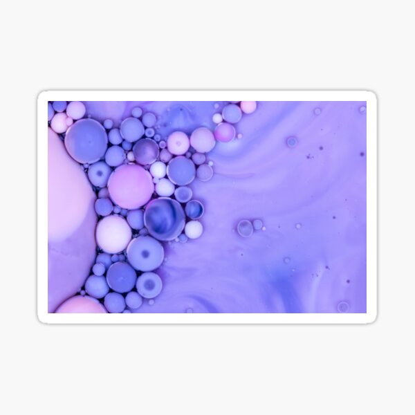 Bubbles Art David Sticker