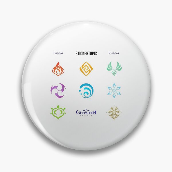 Item preview, Genshin Impact Pack designed and sold by stickertopic.