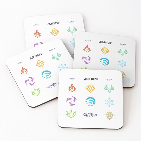 Item preview, Genshin Impact Pack designed and sold by stickertopic.
